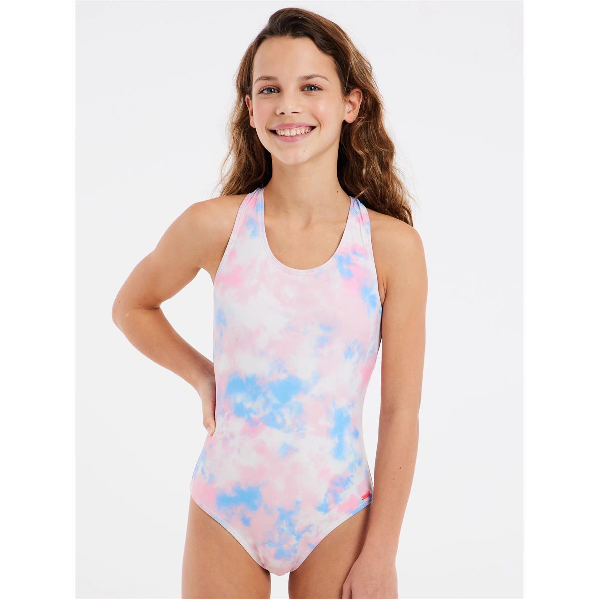 Protest Samoa Jr Swimsuit sugarcoral