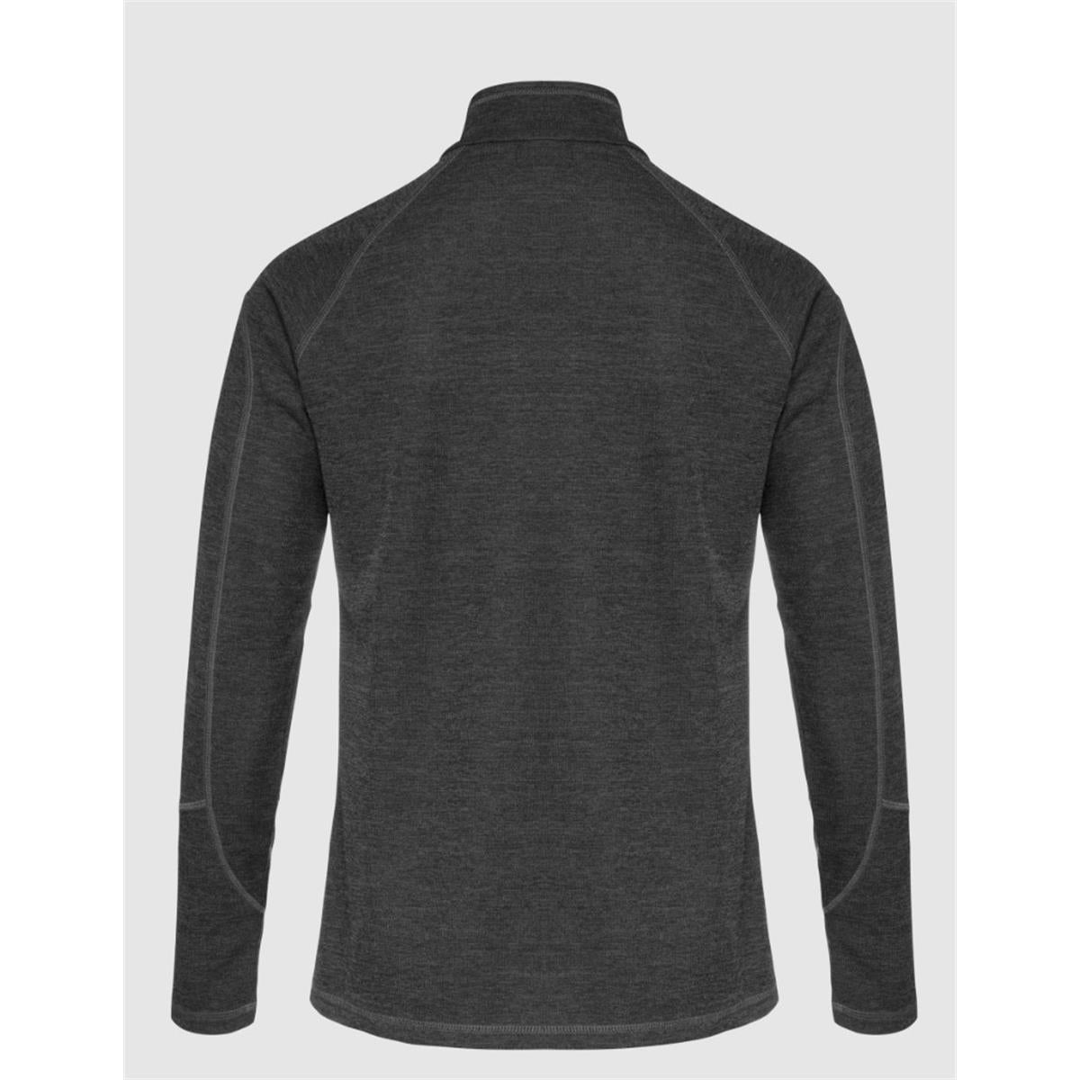Protest Louisiana 1/4 Zip Top M true black Herren Rolly
