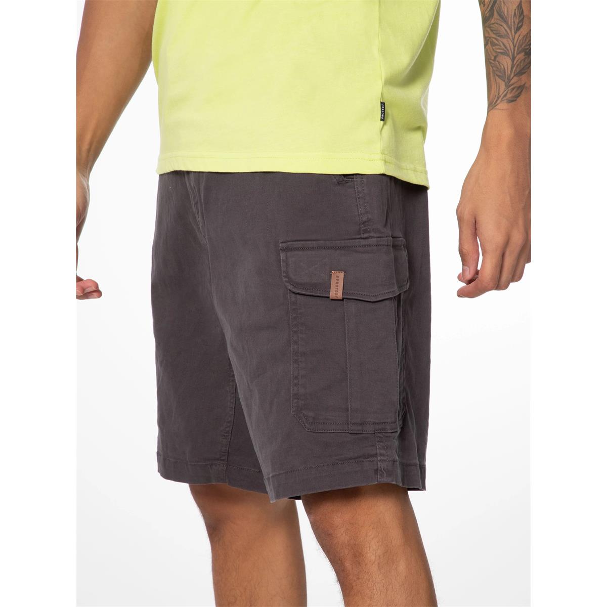 Protest Herren Cargo Shorts Nytro Deep Grey