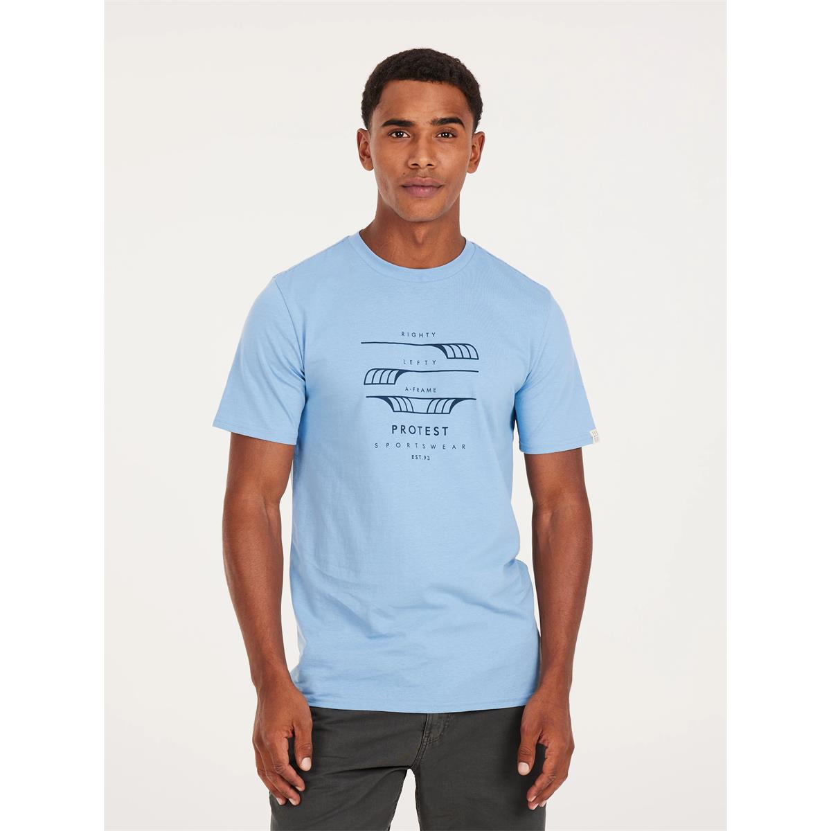 Protest Herren T-Shirt Rimble Blau
