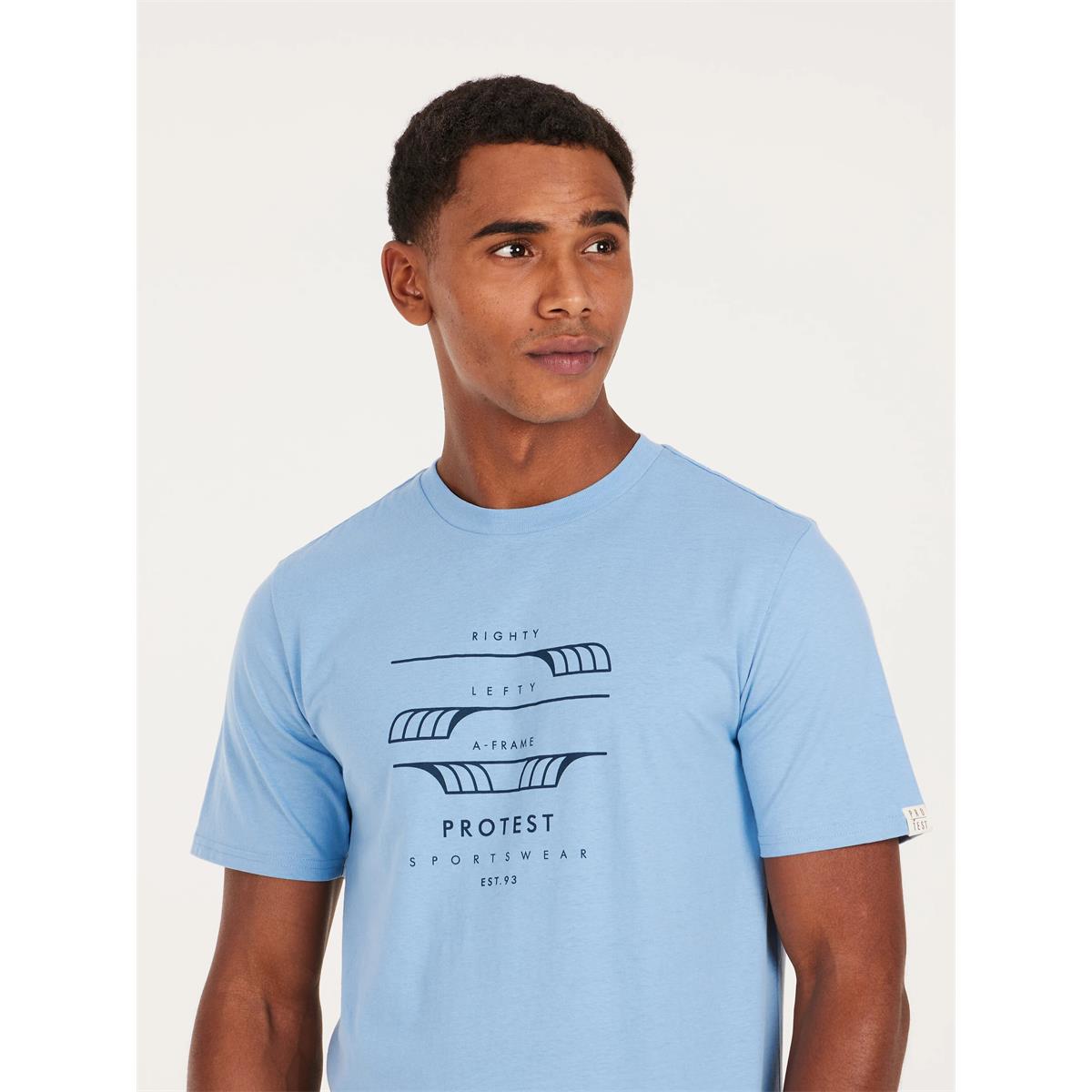 Protest Herren T-Shirt Rimble Blau