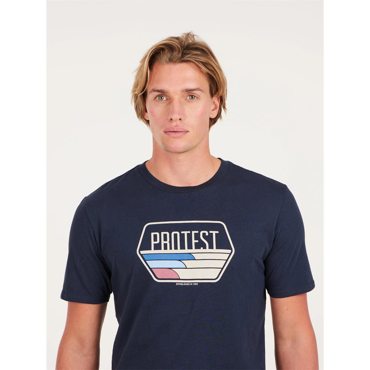 Protest Herren T-Shirt Stan Dunkelblau