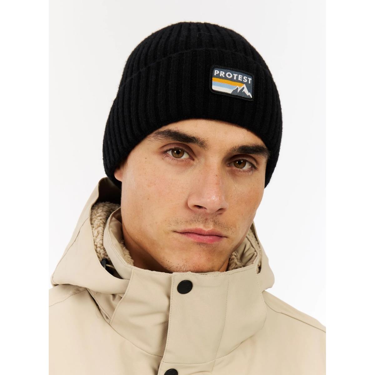 Protest Worsley Beanie - True Black