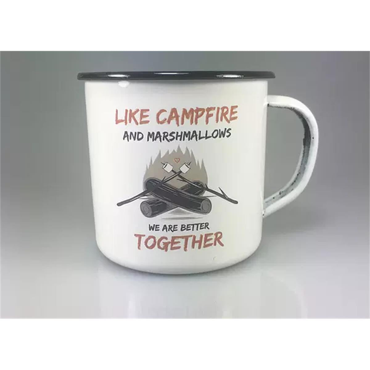 Region Mugs Like Campfire and Marshmallows We are better together 400ml