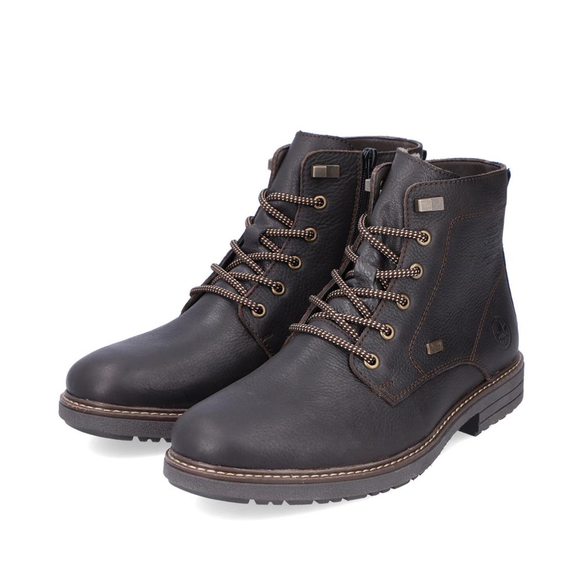 Rieker Schnürstiefel Michigan kastanie