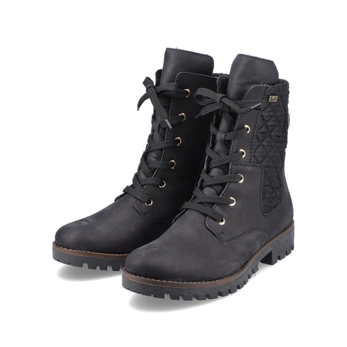 Rieker Tucson Biker Boots schwarz
