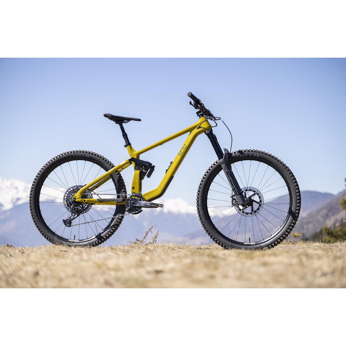 SCIU Aspen GXC moos yellow Komplettbike