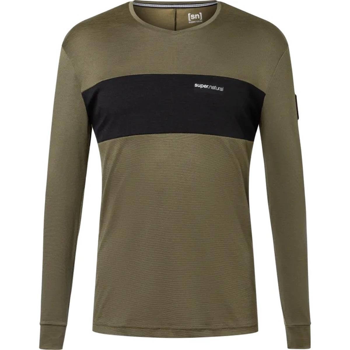 Super.Natural M Gravier LS Herren olive Herren Bike Longsleeve
