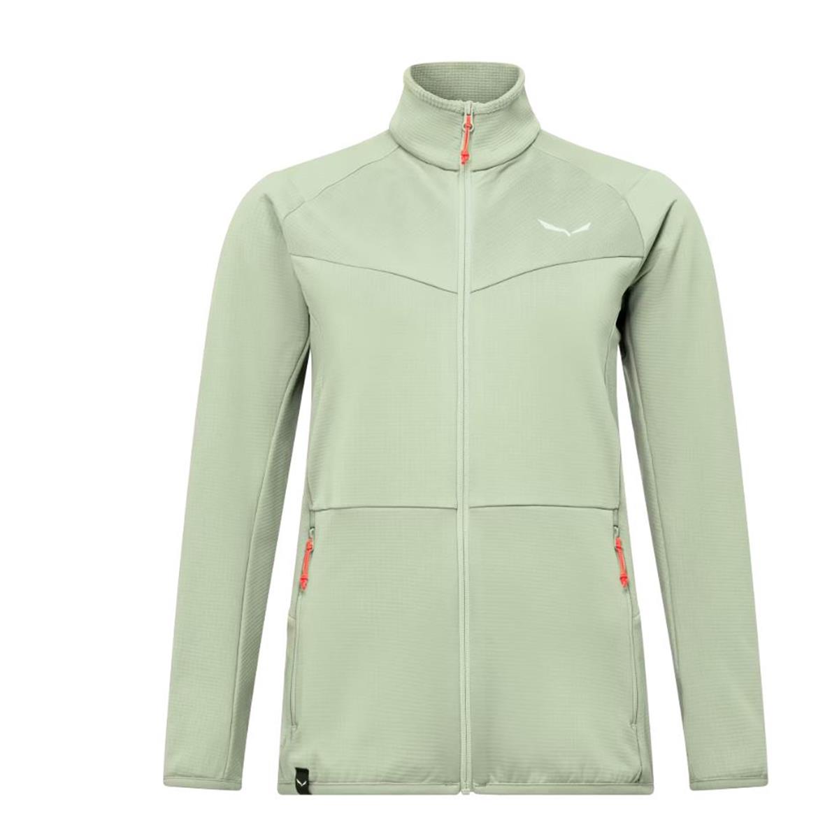 Salewa Puez Cammino PL Jacket W pastel green Damen Fleecejacke
