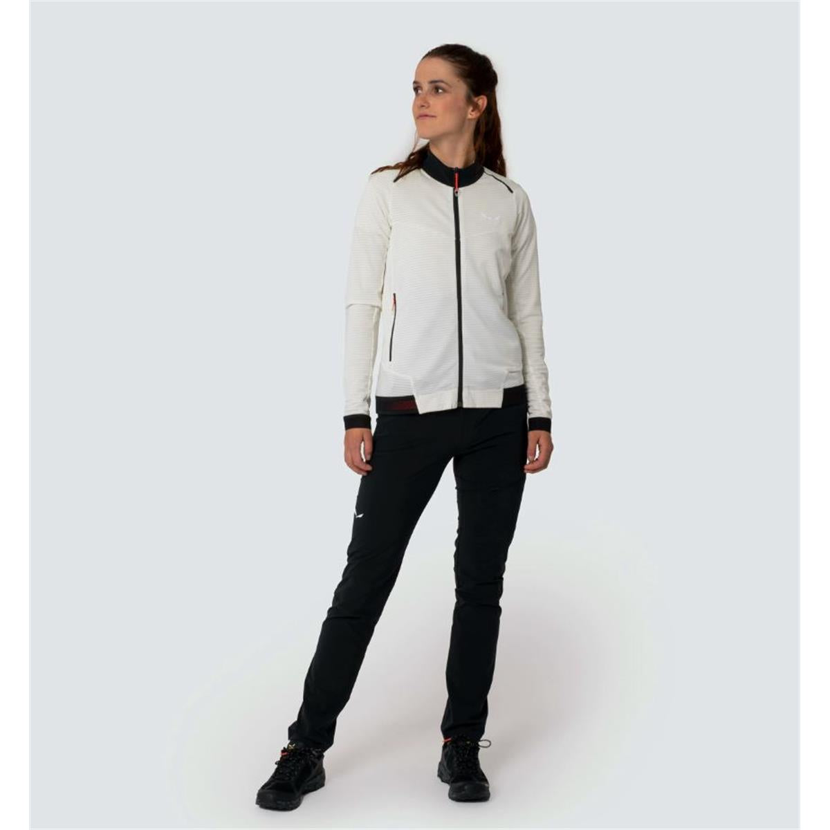 Salewa Pedroc PL 2 white Damen Powerstretch Jacke