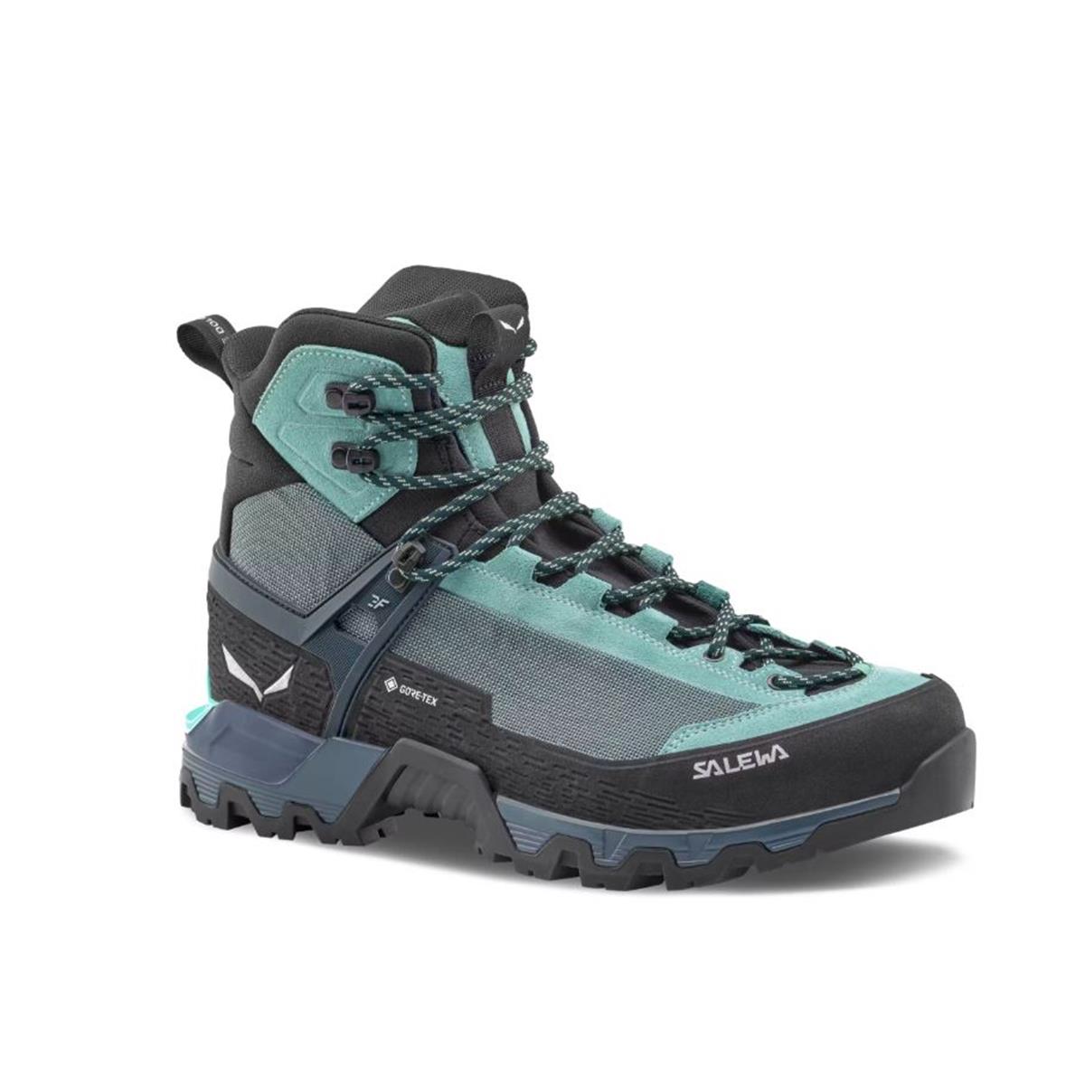 Salewa MTN Trainer 3 Tech Mid GTX Women willow orion blue