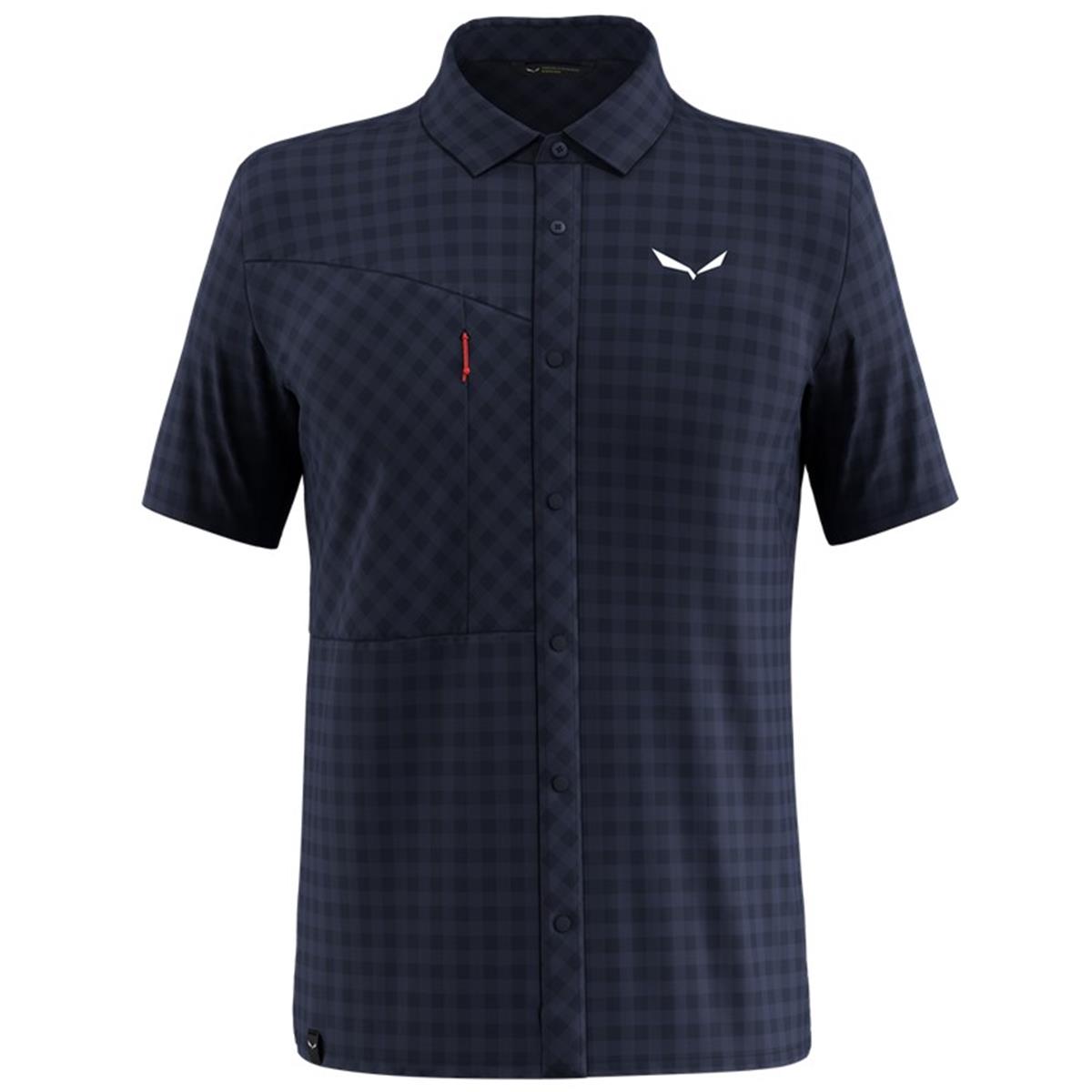 Salewa Puez Dry'Ton Kurzarm Hemd Herren - navy blazer
