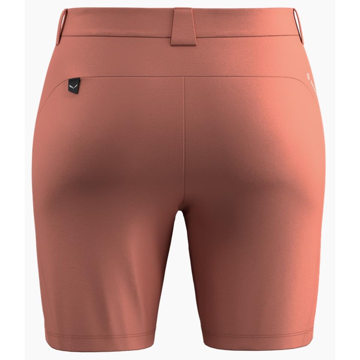Salewa Puez Talvena Durastretch Shorts Damen - etruscan red