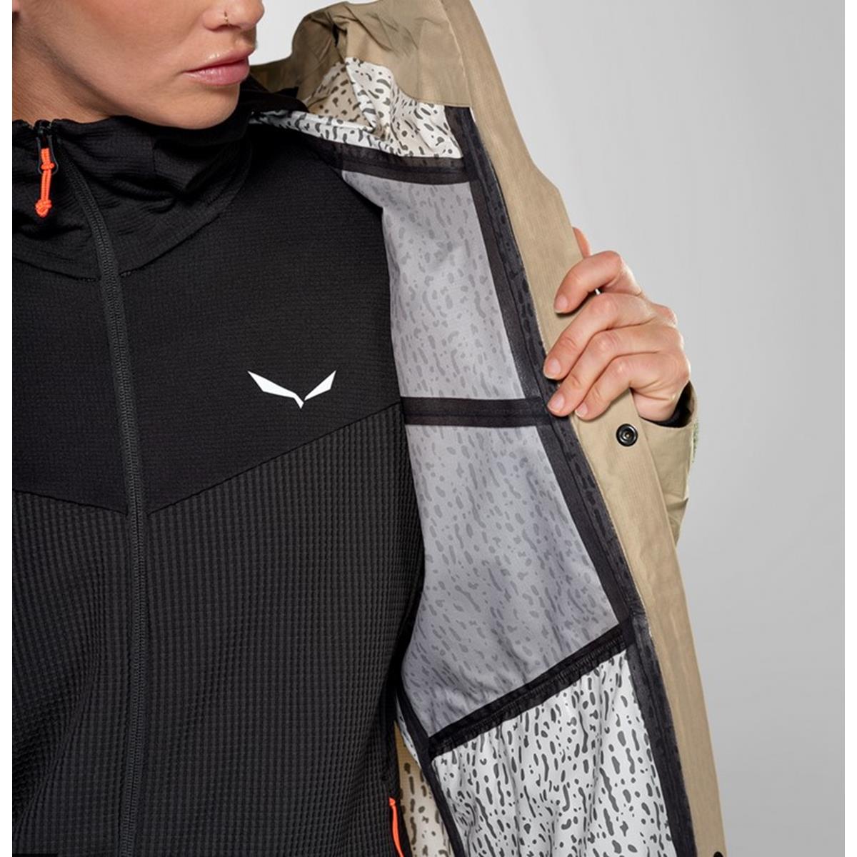 Salewa PUEZ PTX HYB JACKET Damen - quicksand