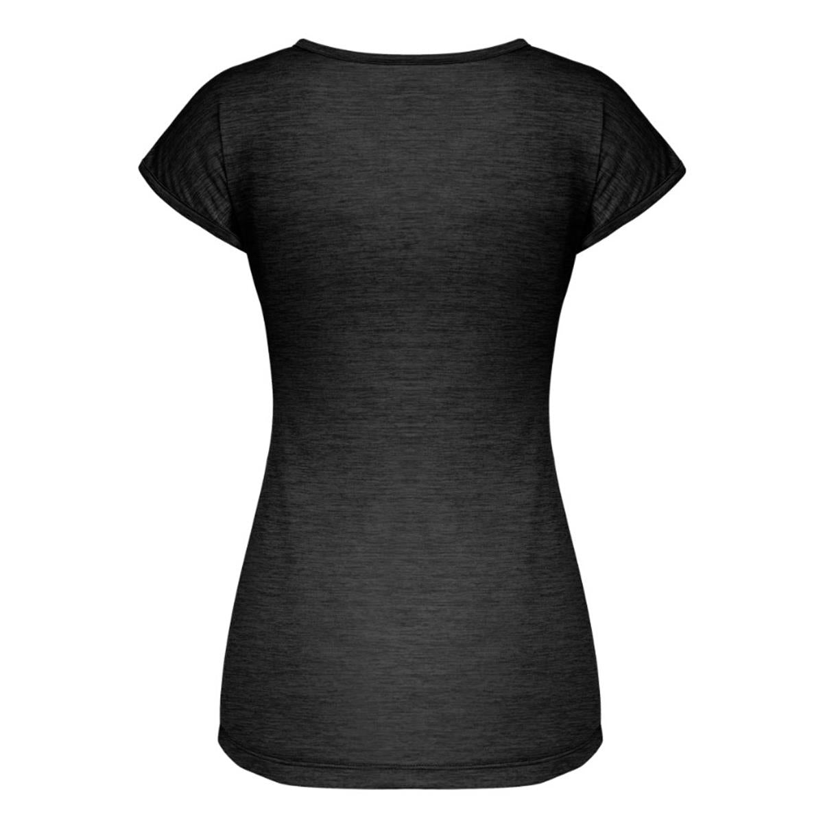 Salewa Puez Melange Dry'Ton T-Shirt Damen black out melange