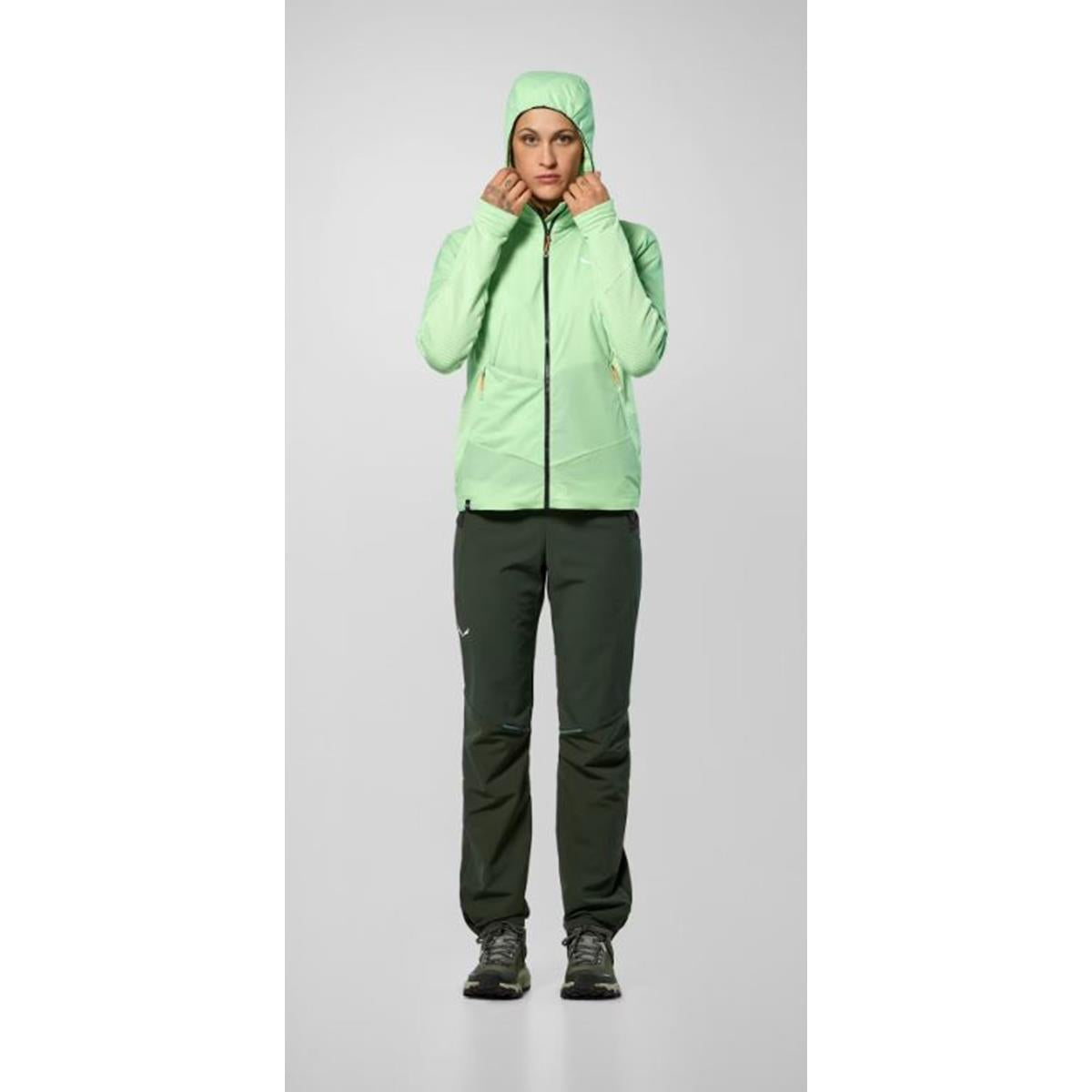 Salewa Pedroc Wind Kapuzenjacke Women pastel green
