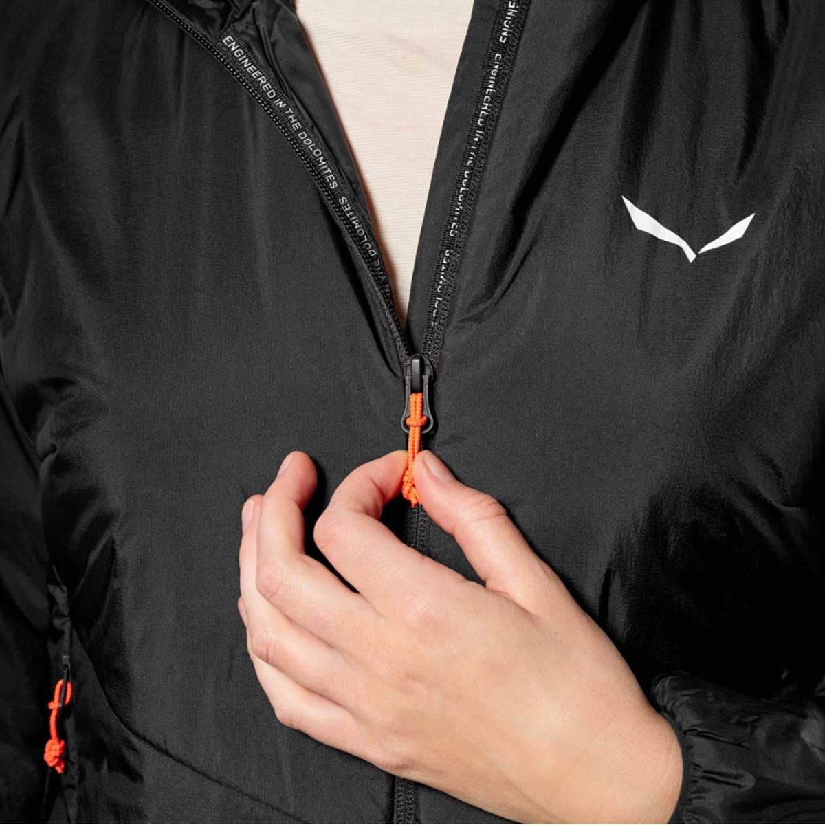 Salewa Puez Catinaccio 2 Tirolwool® Responsive Jacke Damen black out