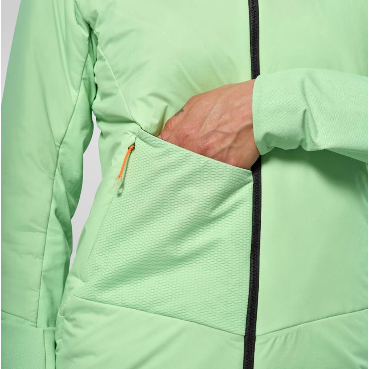 Salewa Pedroc Tirolwool® Air Hybrid Jacke Women pastel green
