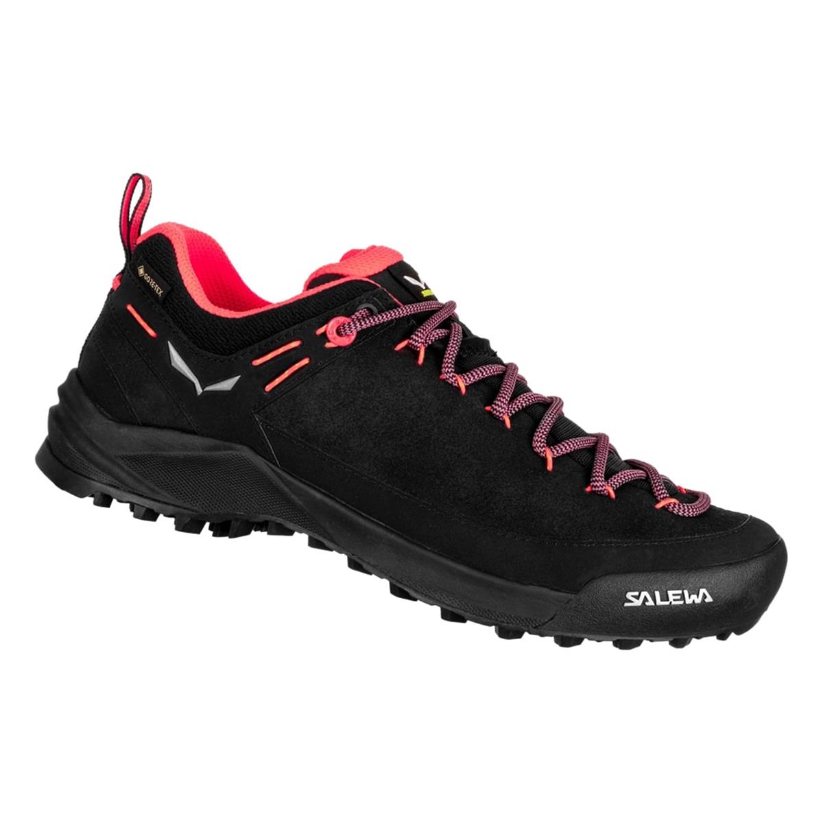 Salewa Wildfire Leather GTX W black / fluo coral