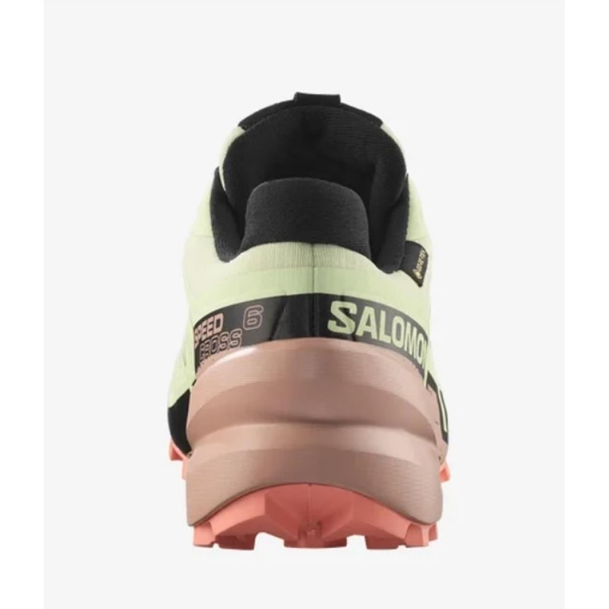 Salomon Speedcross 6 GTX Damen Lime Cream/ Mahogany Rose/ Black