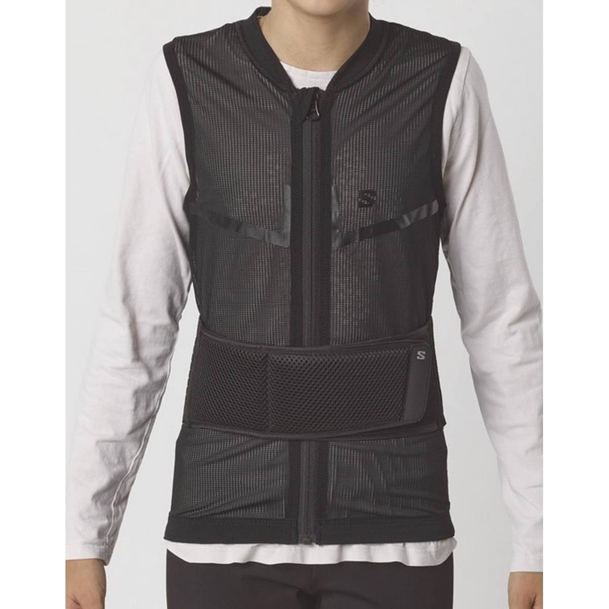 Salomon - Flexcell Pro Vest Jr - Black - Kinder