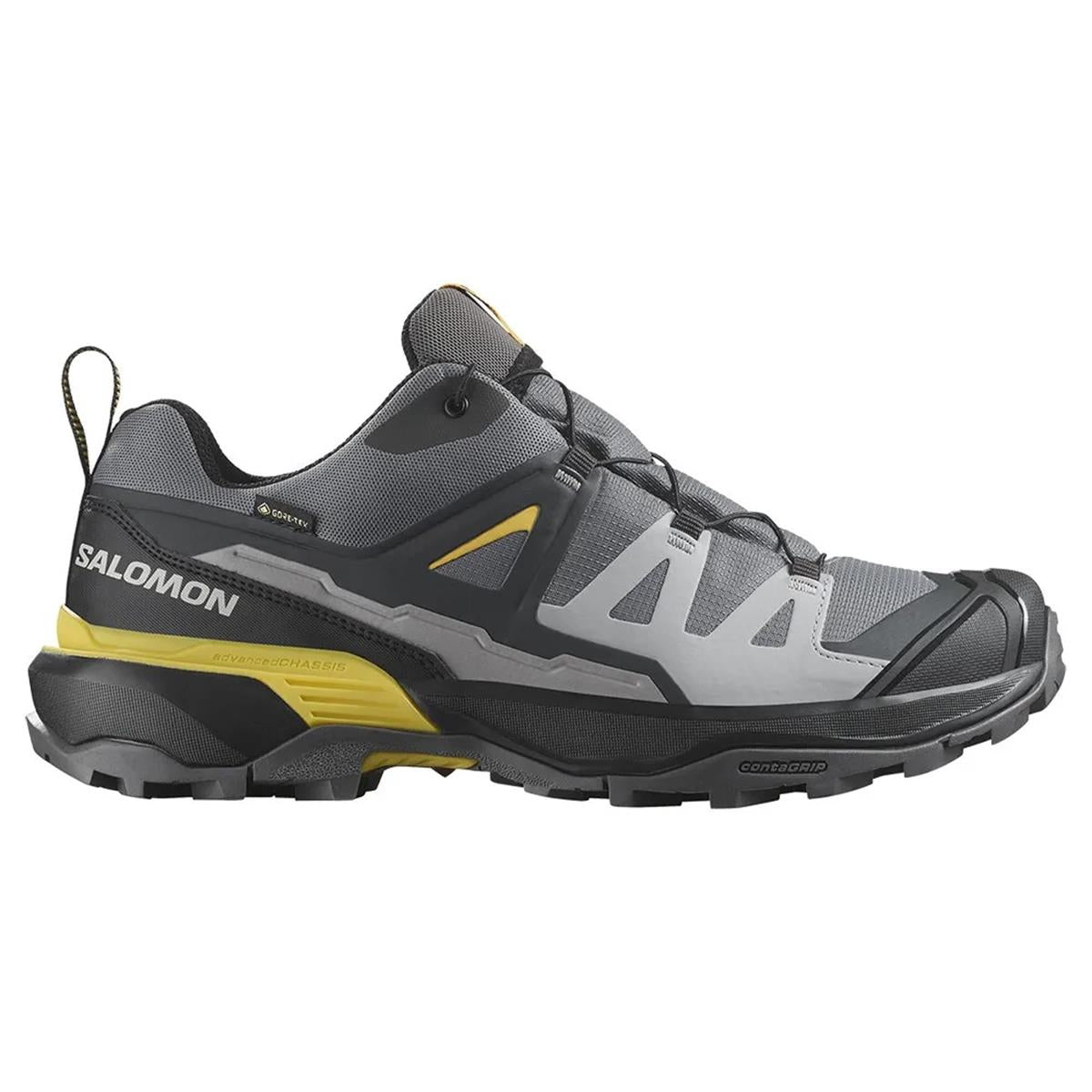 Salomon X Ultra 360 GTX Castlerock Black Spicy Mustard