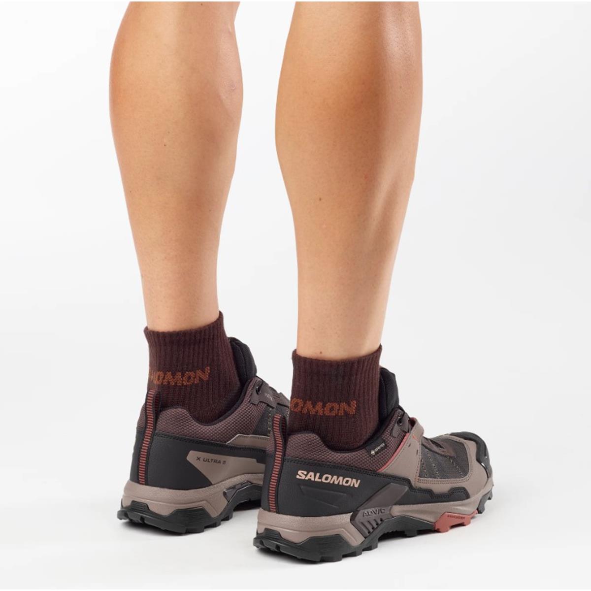 Salomon X Ultra 5 Gore-Tex Wanderschuhe Men black coffee / walnut