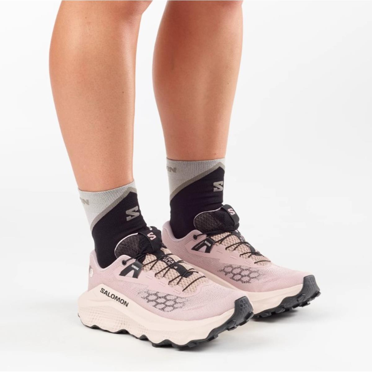 Salomon Ultra Glide 4 Women Trailrunningschuhe shadow gray / tapioca