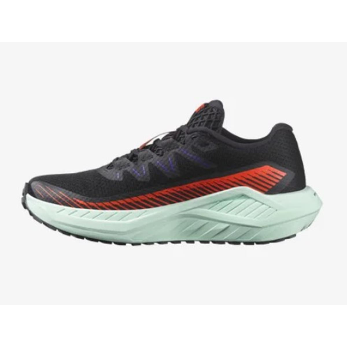 Salomon DRX DEFY GRVL Gravel-Laufschuhe Damen Black / Cherry Tomato / Bay