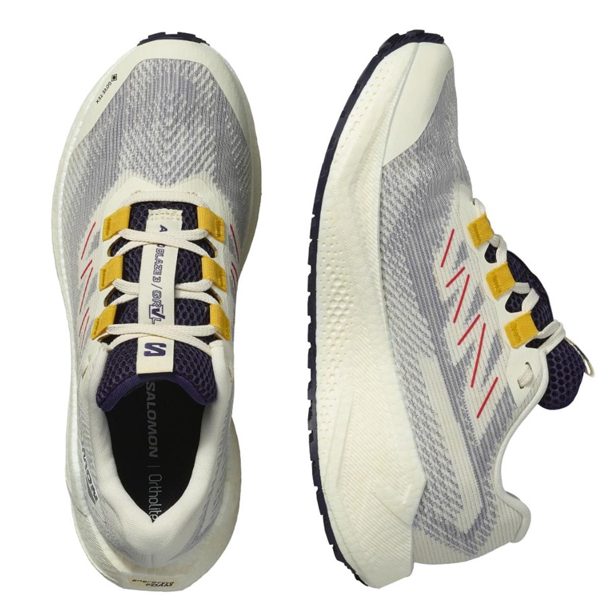 Salomon AERO BLAZE 3 GRVL GORE-TEX Vanilla Ice / Astral Aura / Lemon Damen