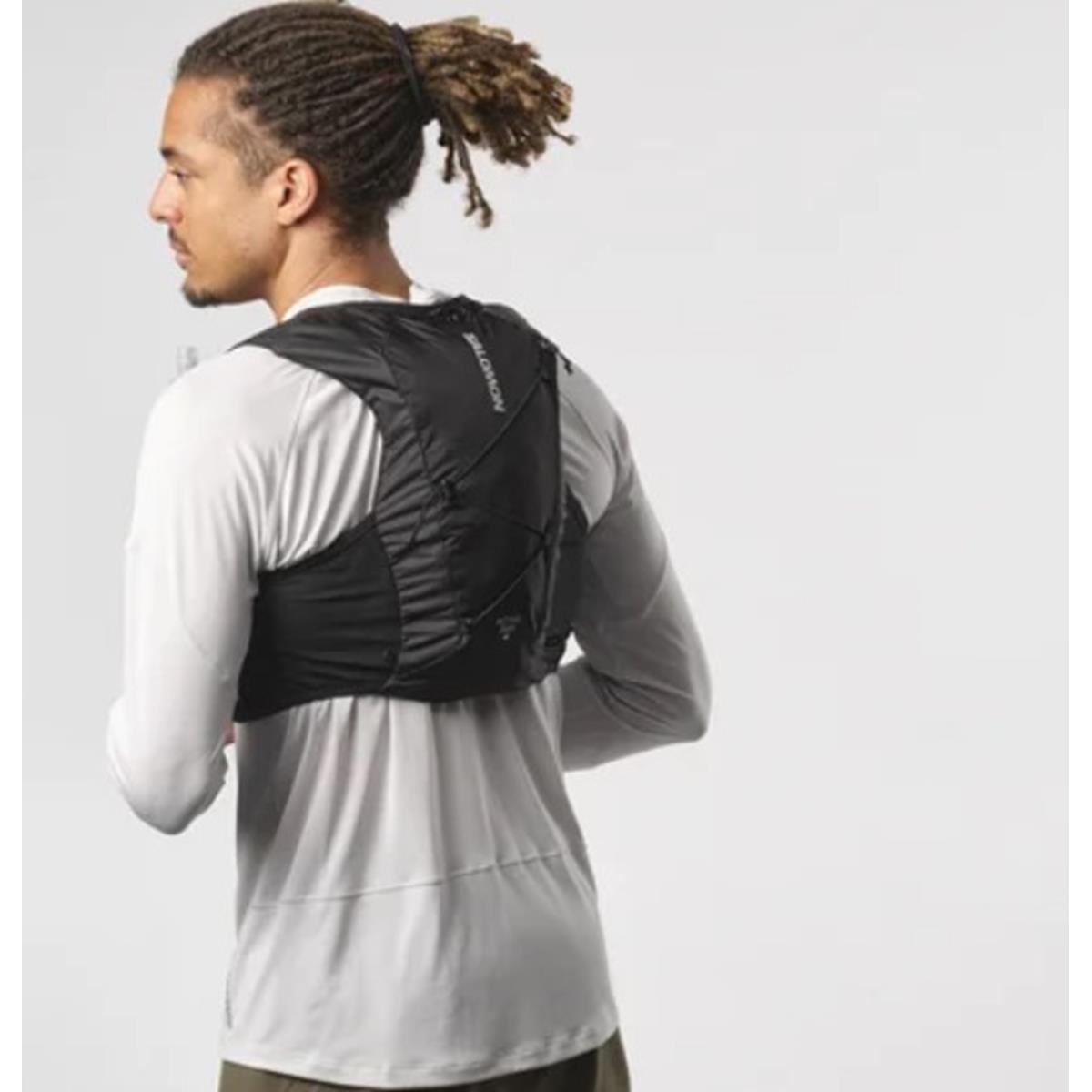 Salomon ACTIVE SKIN 4 Laufweste mit Flasks Unisex