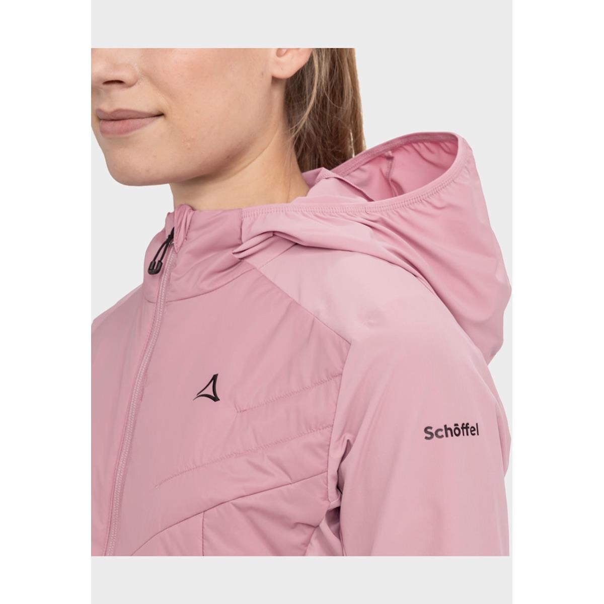 Schöffel Hybrid Jacket Blaueis pearly afterglow Damen Hybridjacke