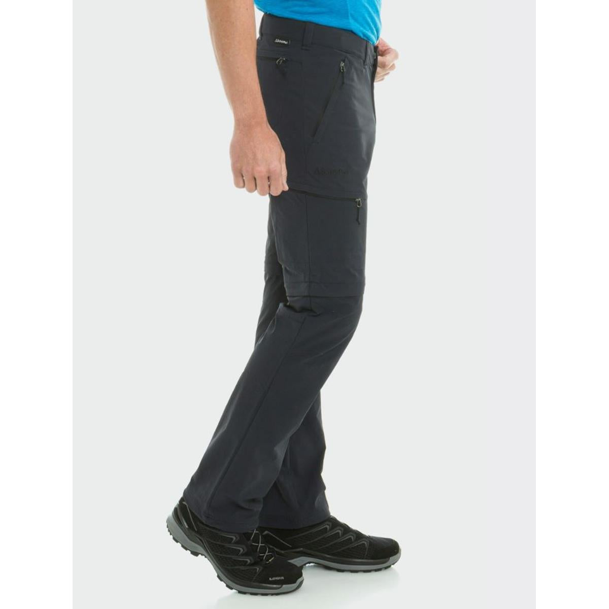 Schöffel Pants Koper1 M Zip Off asphalt Herren Trekkinghose