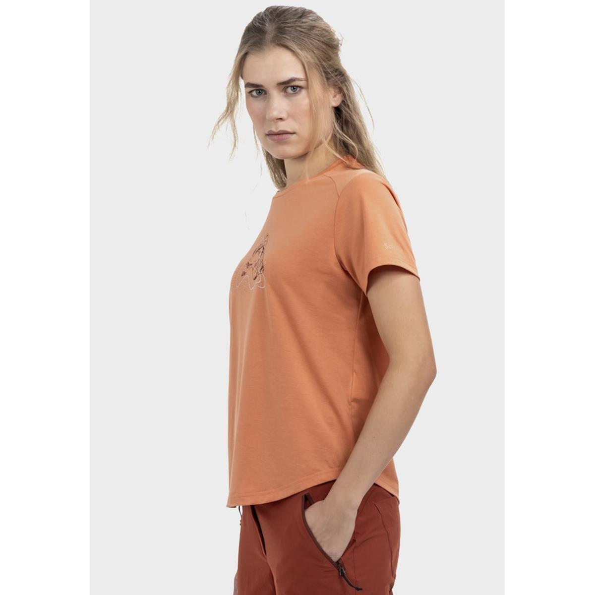 Schöffel Haberspitz apricot glow Damen T-Shirt