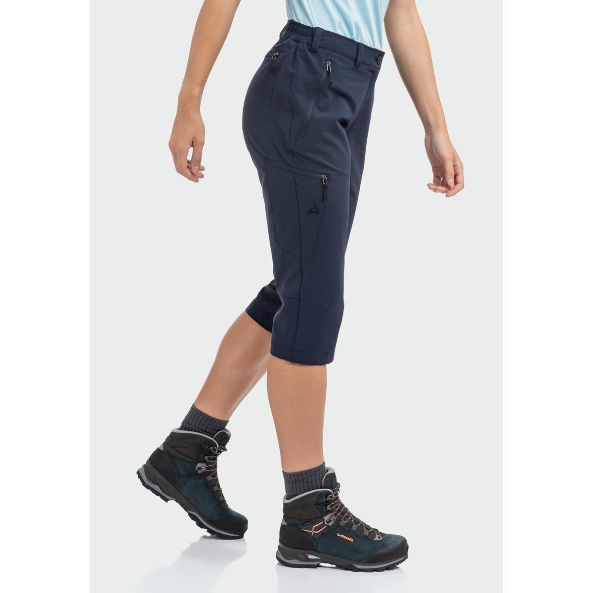 Schöffel Pants Chavuma navy blazer Damen 3/4 Trekkinghose