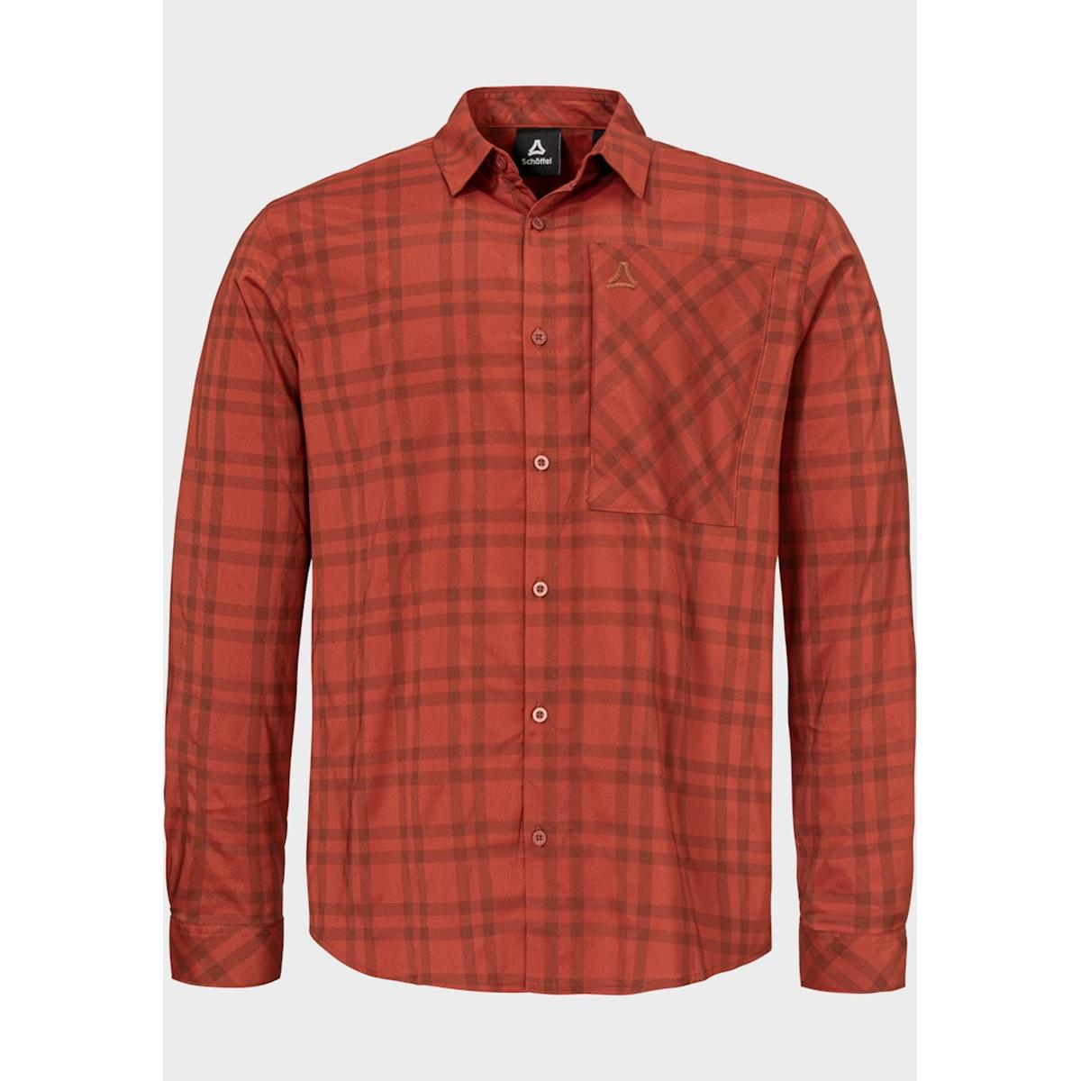 Schöffel Shirts Fraris dark crabapple Herren Hemd
