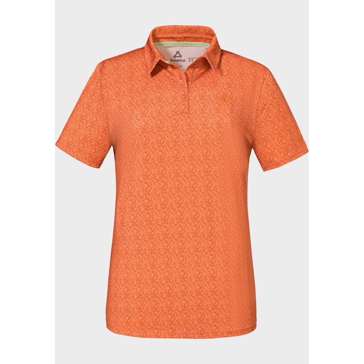 Schöffel Polo Shirt Fraydo apricot glow Damen T-Shirt