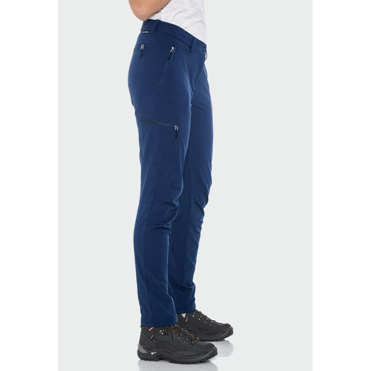 Schöffel Pants Ascona W short dress blues Damen Trekkinghose