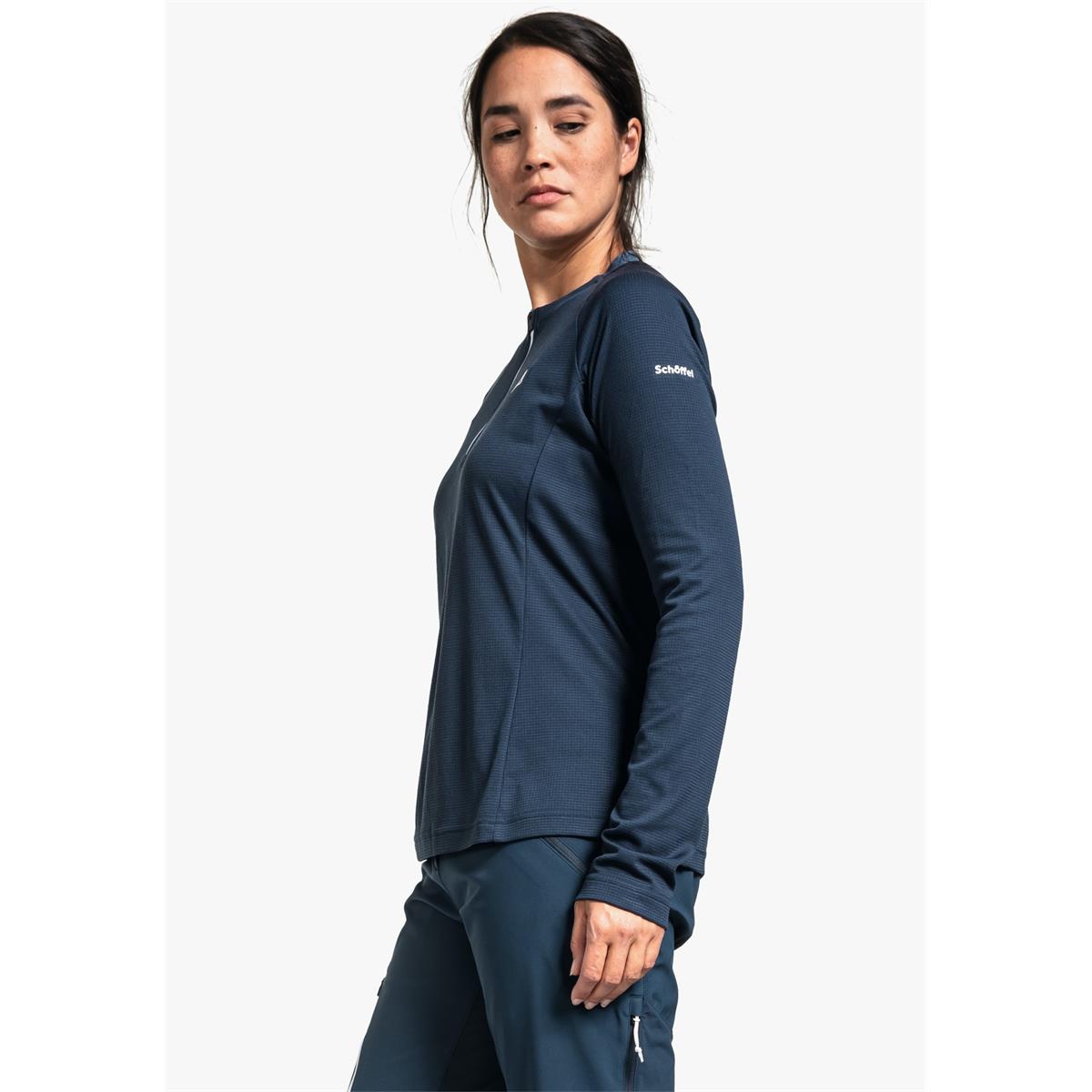 Schöffel Rodica dress blues Damen Longsleeve