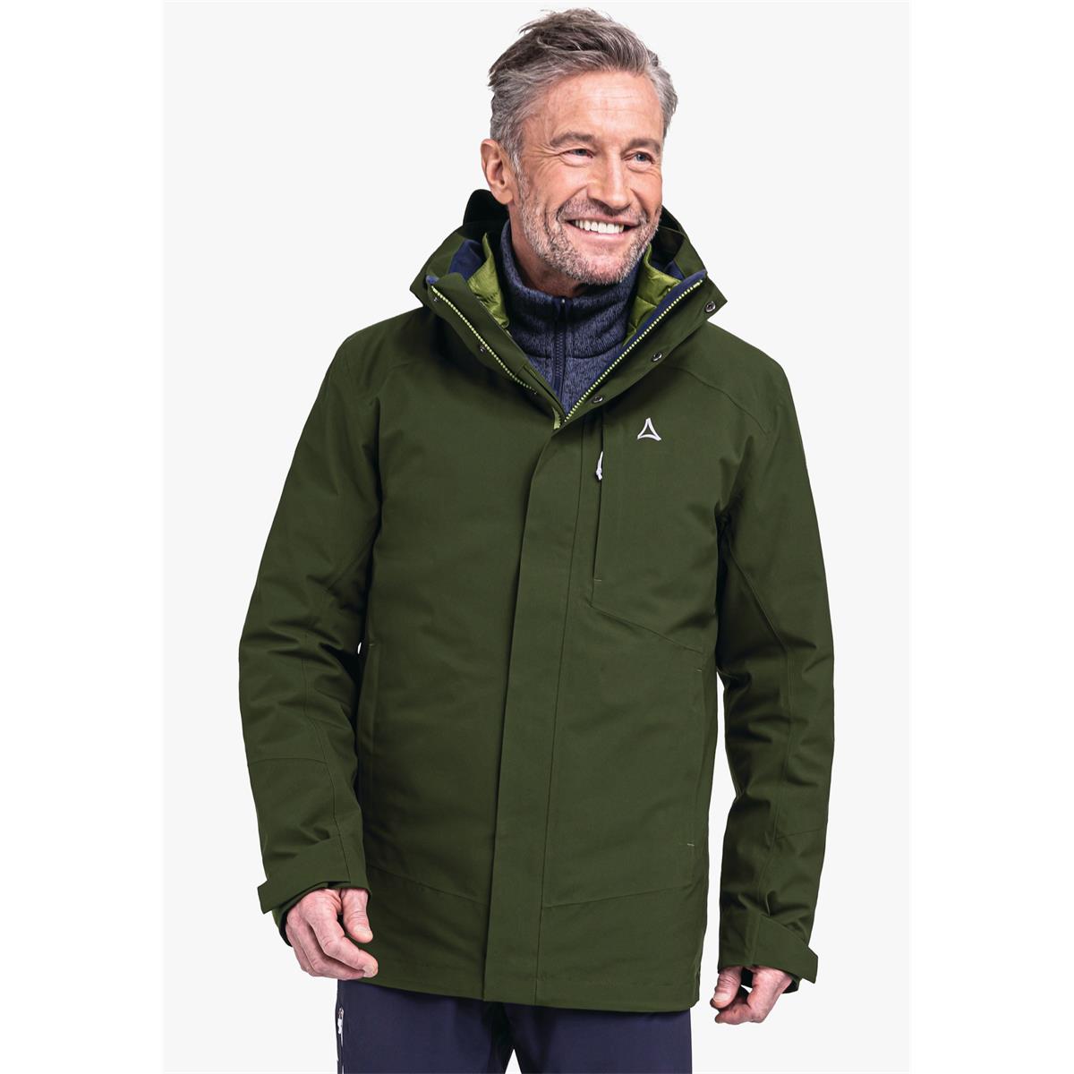 Schöffel 3in1 Jacket Auerspitz M loden green