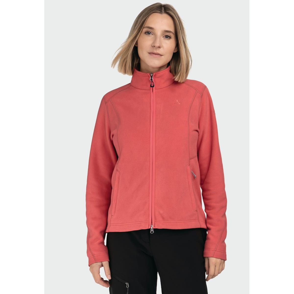 Schöffel Damen Fleece Jacke mit hohem Tragekomfort Leona3 Baked Rose