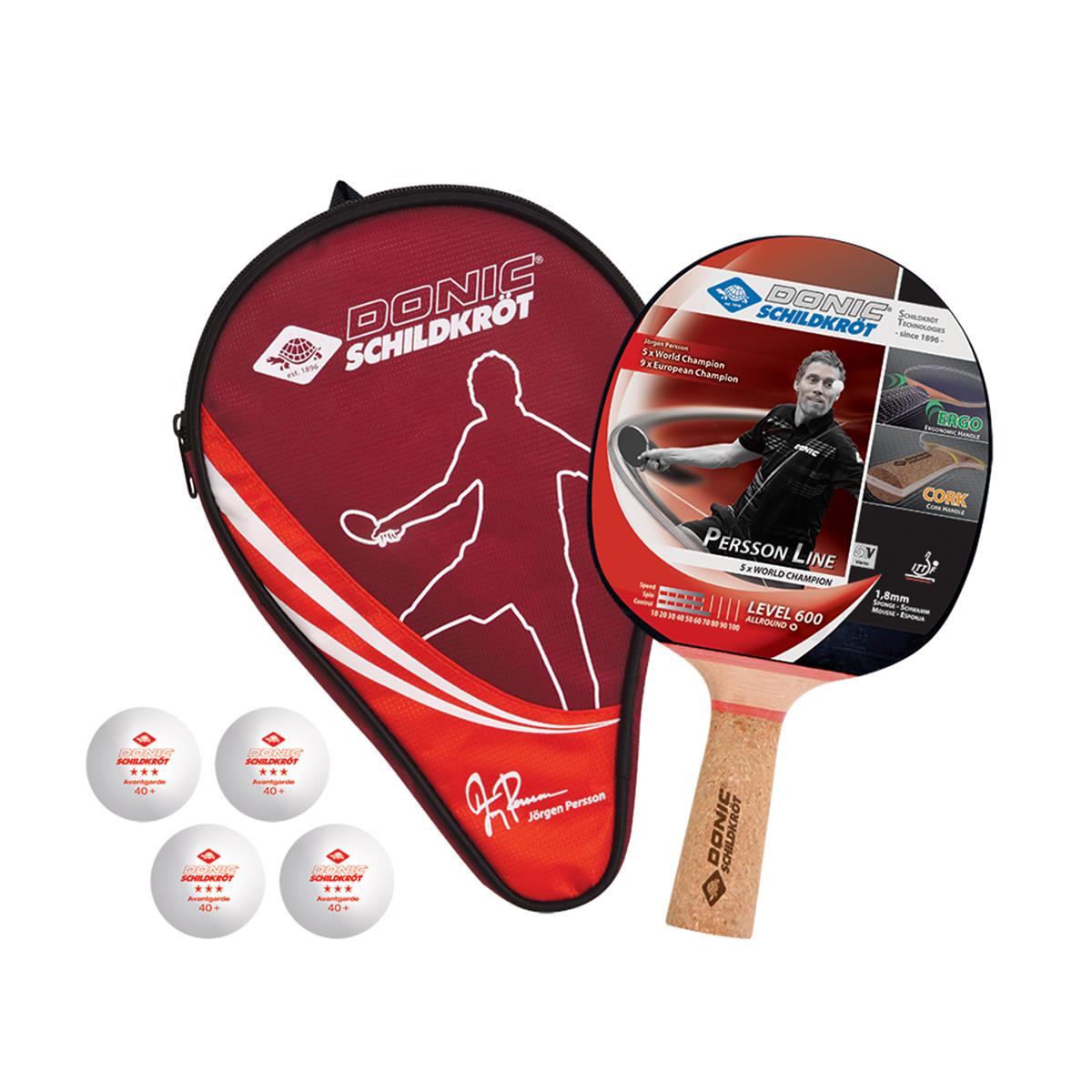 Schildkröt Tischtennis-Set Persson 600