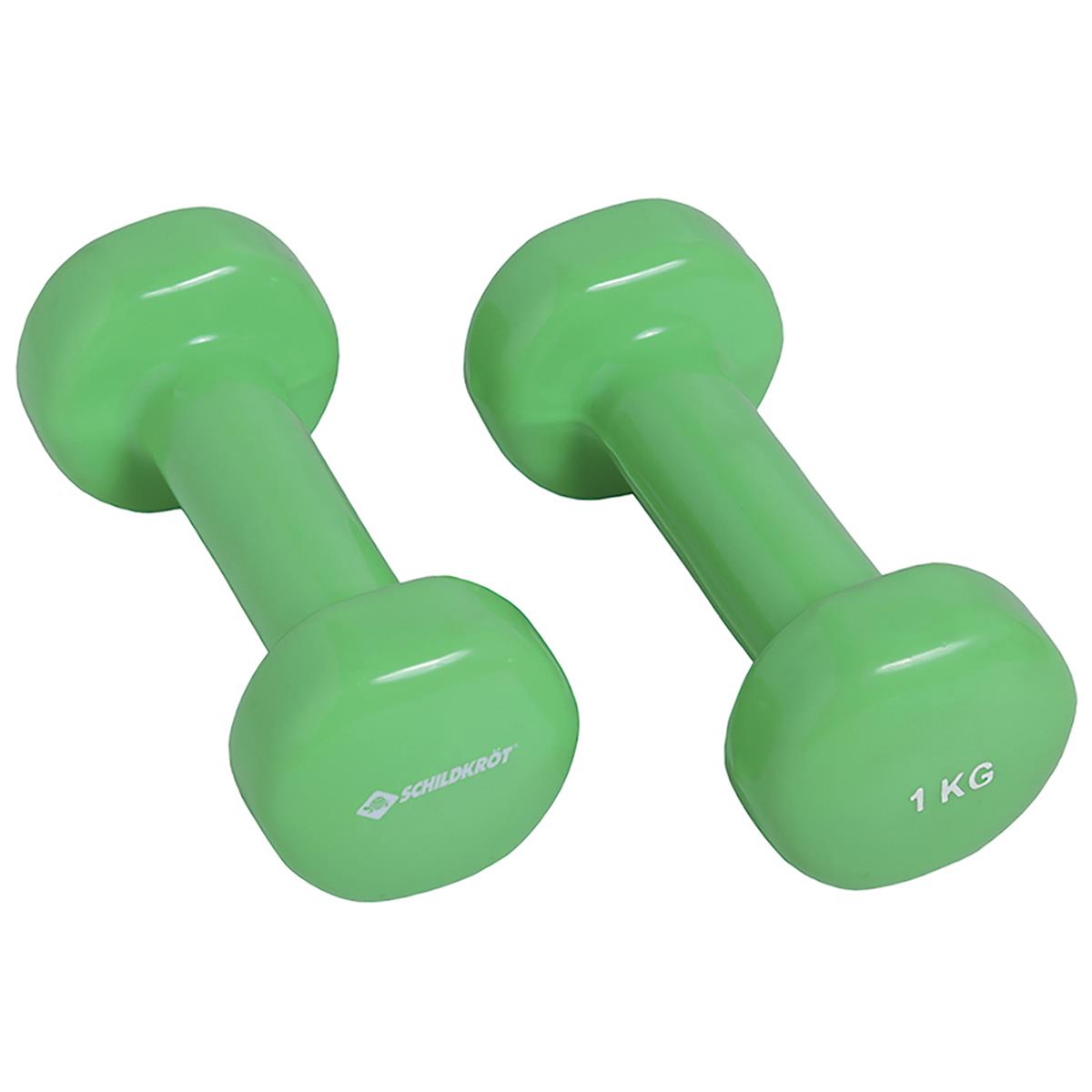 Schildkröt Vinyl Hantel 1,0kg Set