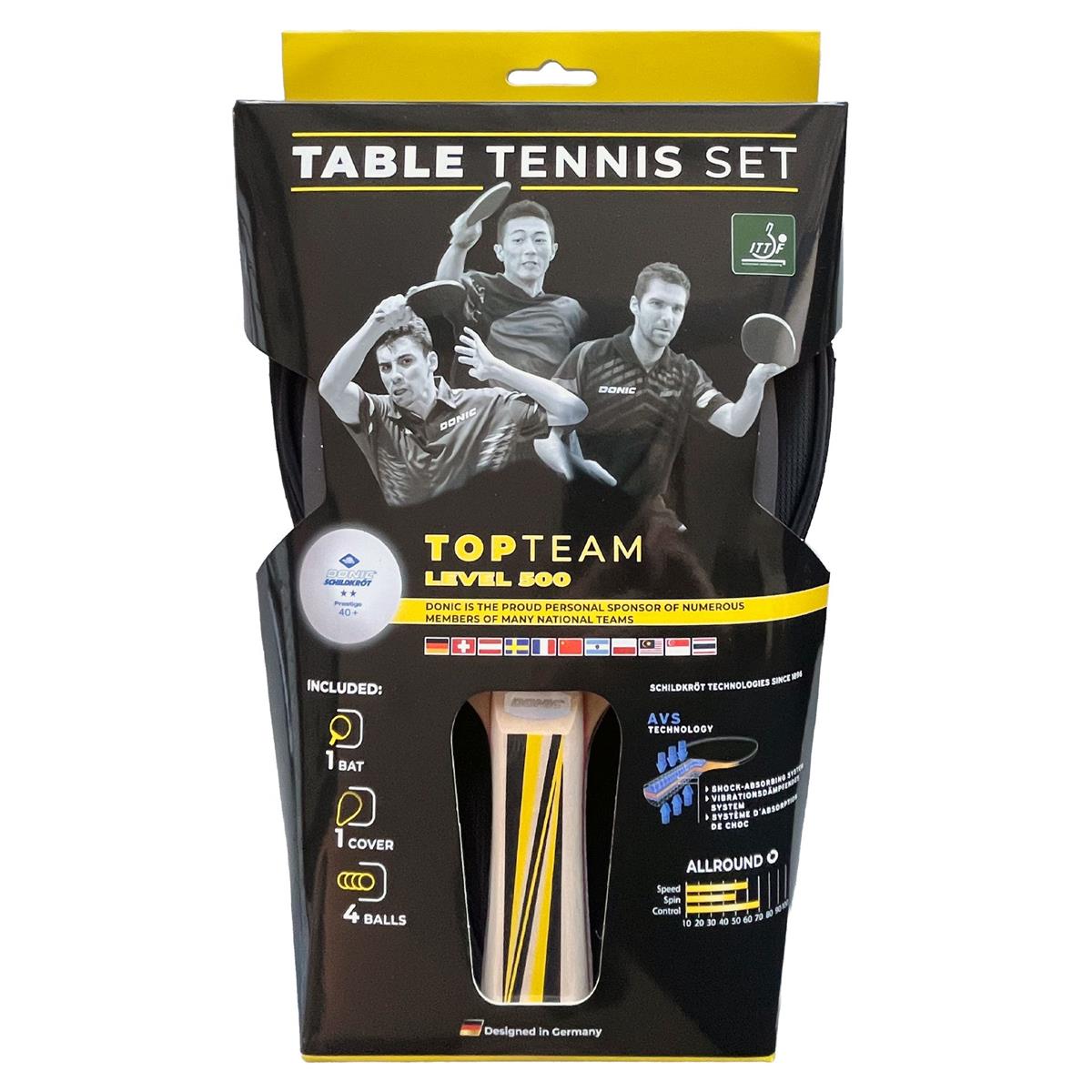 Schildkröt Tischtennis-Geschenkset Top Team 500