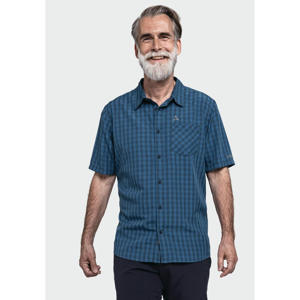 Schöffel Herren Hiking CIRC Shirt Style Dalfoss Navy Blazer