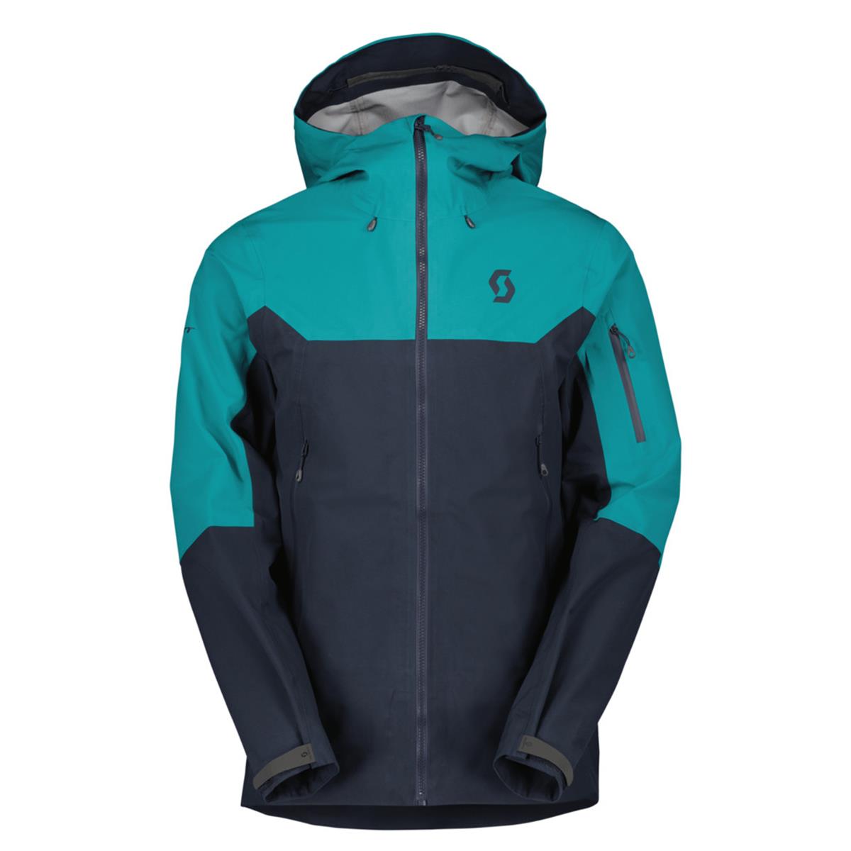 SCOTT Explorair 3-lagige Herrenjacke winter green/dark blue