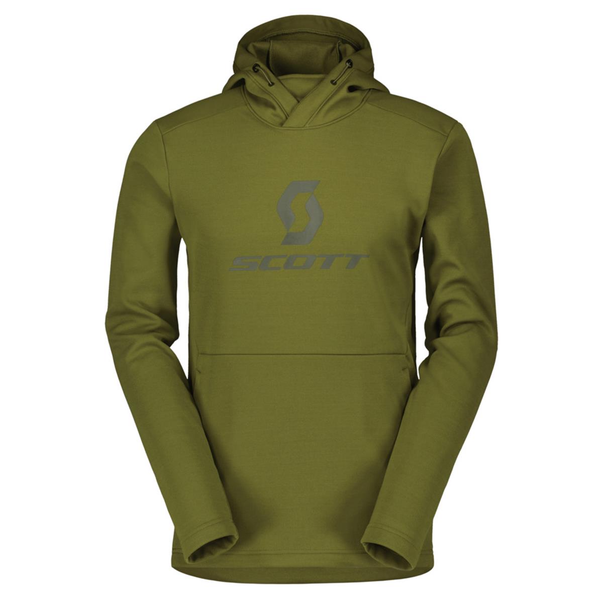 SCOTT Defined Mid Pullover Hoodie für Männer fir green