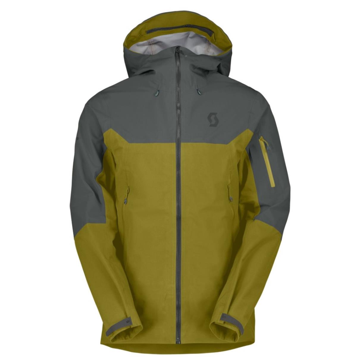 Scott- Explorair 3-lagige Herrenjacke - shadow grey/meadow green