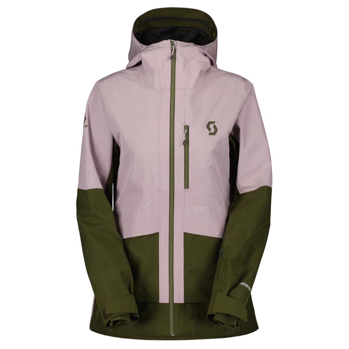 Scott Damenjacke Vertic 3L cloud pink/ fir green