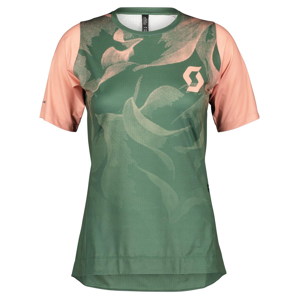 Scott Trail Vertic Pro Kurzarmtrikot crystal pink / smoked green